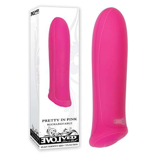 Evolved Pretty In USB Rechargeable Bullet Vibrator Pink Evolved Main image