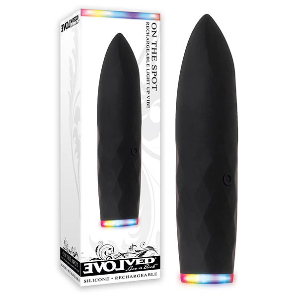 Evolved On The Spot USB Rechargeable Bullet Vibrator Black Evolved Main image
