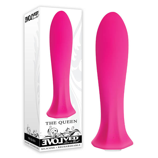Evolved The Queen USB Rechargeable Bullet Vibrator Pink Evolved Main image