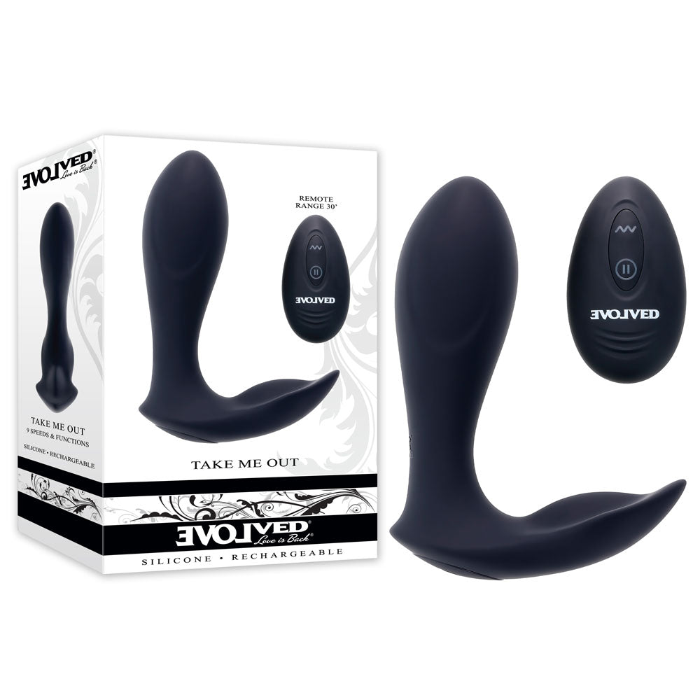 Evolved TAKE ME OUT USB Rechargeable Wearable Vibrator With Remote Control Evolved Main image