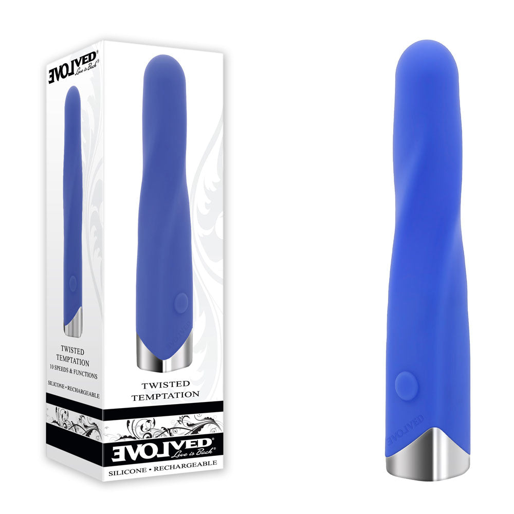 Evolved TWISTED TEMPTATION USB Rechargeable Bullet Vibrator Evolved Main image