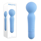 Evolved IRIS USB Rechargeable Massage Wand Blue 18.3 cm Evolved