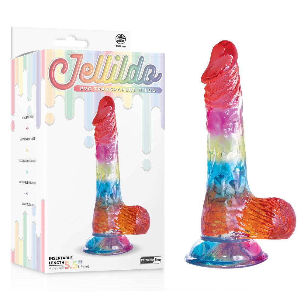 Excellent Power Jellido Clear Coloured Dildo 14cm Excellent Power Main image