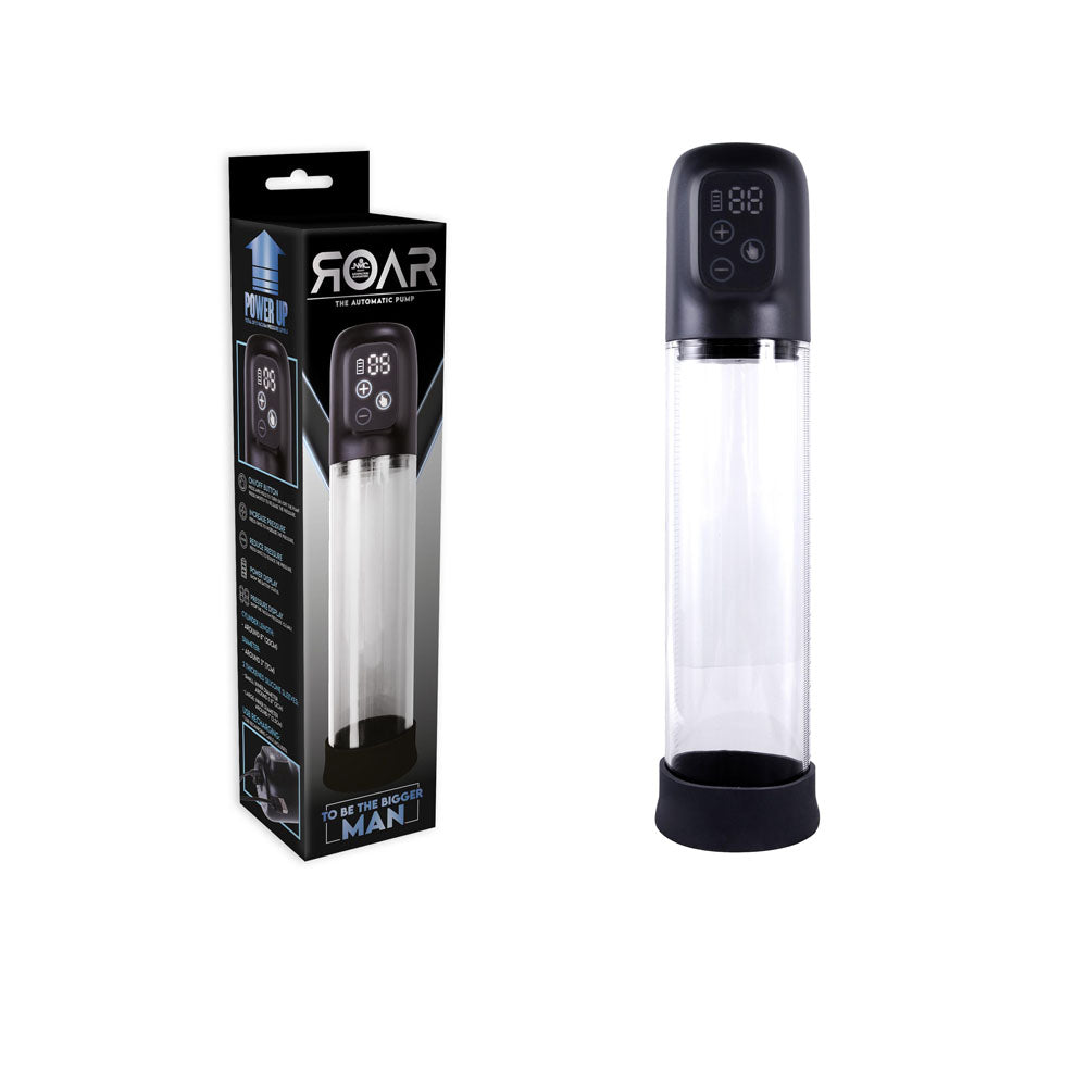 Excellent Power Roar USB Rechargeable Penis Pump 20cm Clear Excellent Power Main image