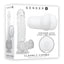 Gender X CLEARLY COMBO Dildo & Masturbator Set Clear Gender X