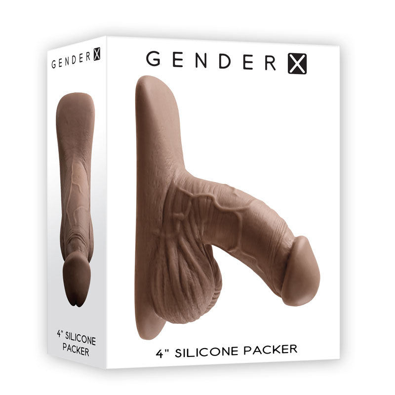 Gender X Silicone Dark Packer 10cm Brown Gender X Main image