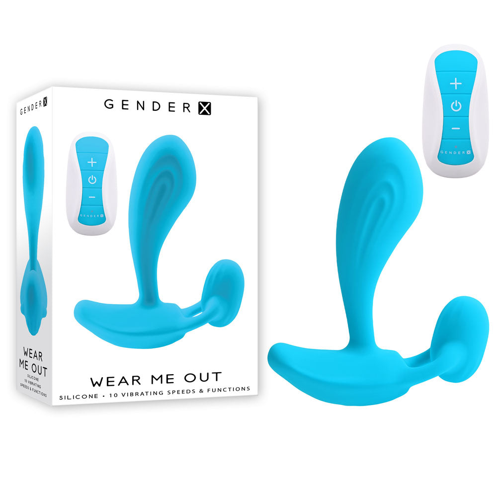 Gender X WEAR ME OUT USB Rechargeable Wearable Vibrator With Wireless Remote 11.1cm Gender X Main image