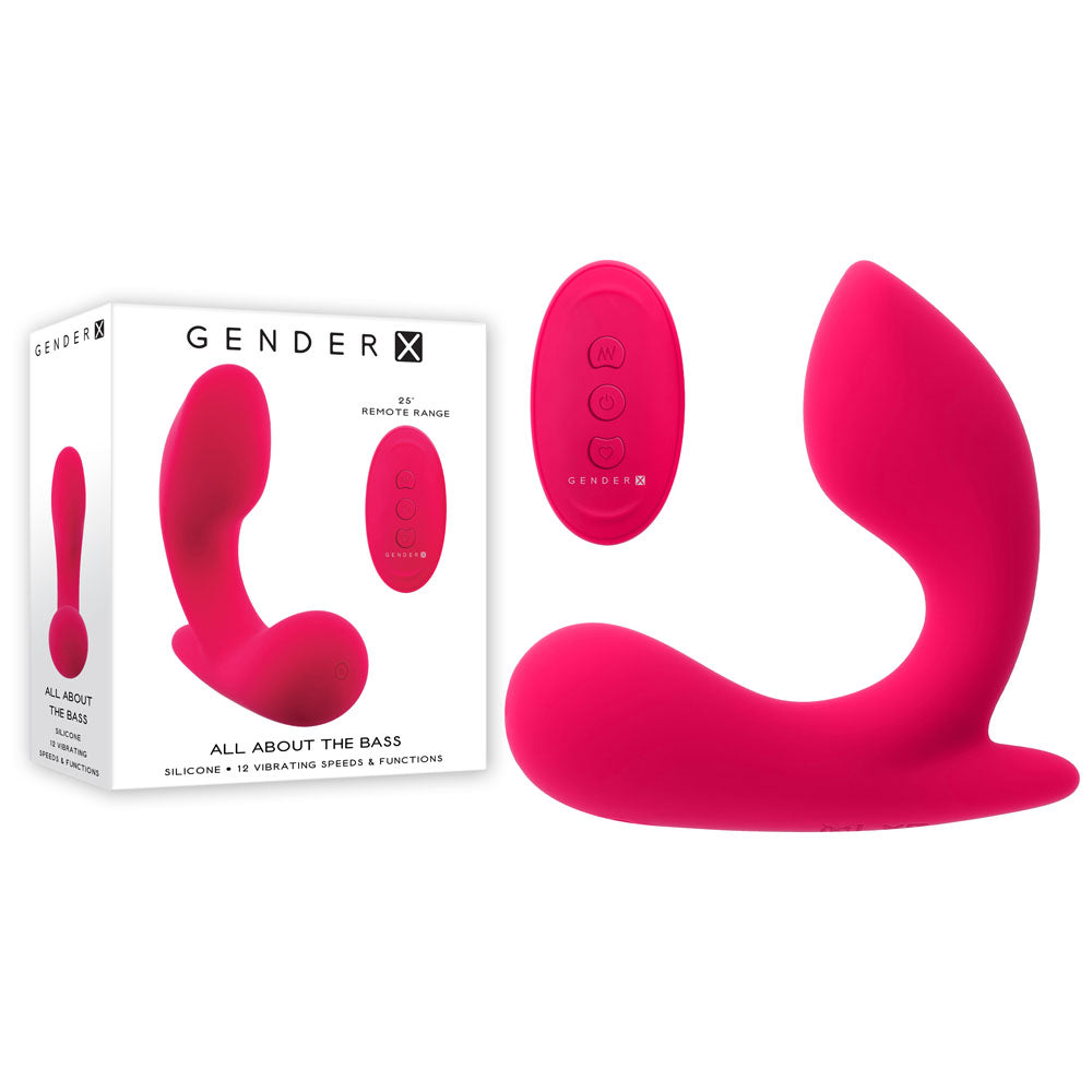 Gender X ALL ABOUT THE BASS USB Rechargeable Wearable Vibrator With Wireless Remote Gender X Main image