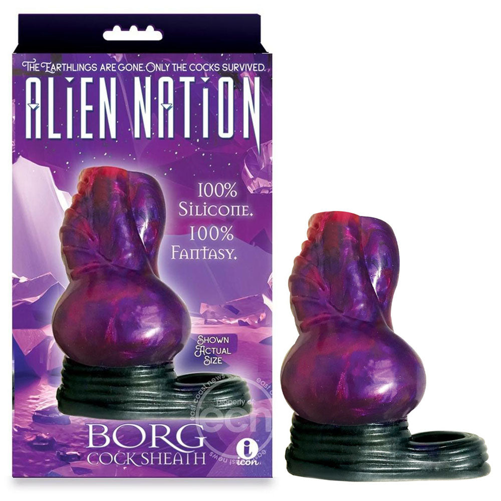 Icon Brands Alien Nation Borg Penis Sheath 11.5cm Icon Brands
