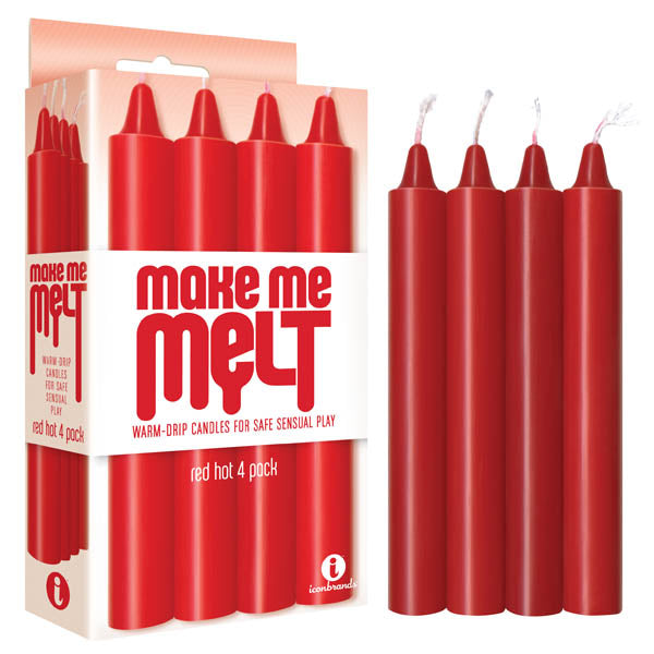 Icon Brands Make Me Melt Drip Candles 4 Pack Icon Brands