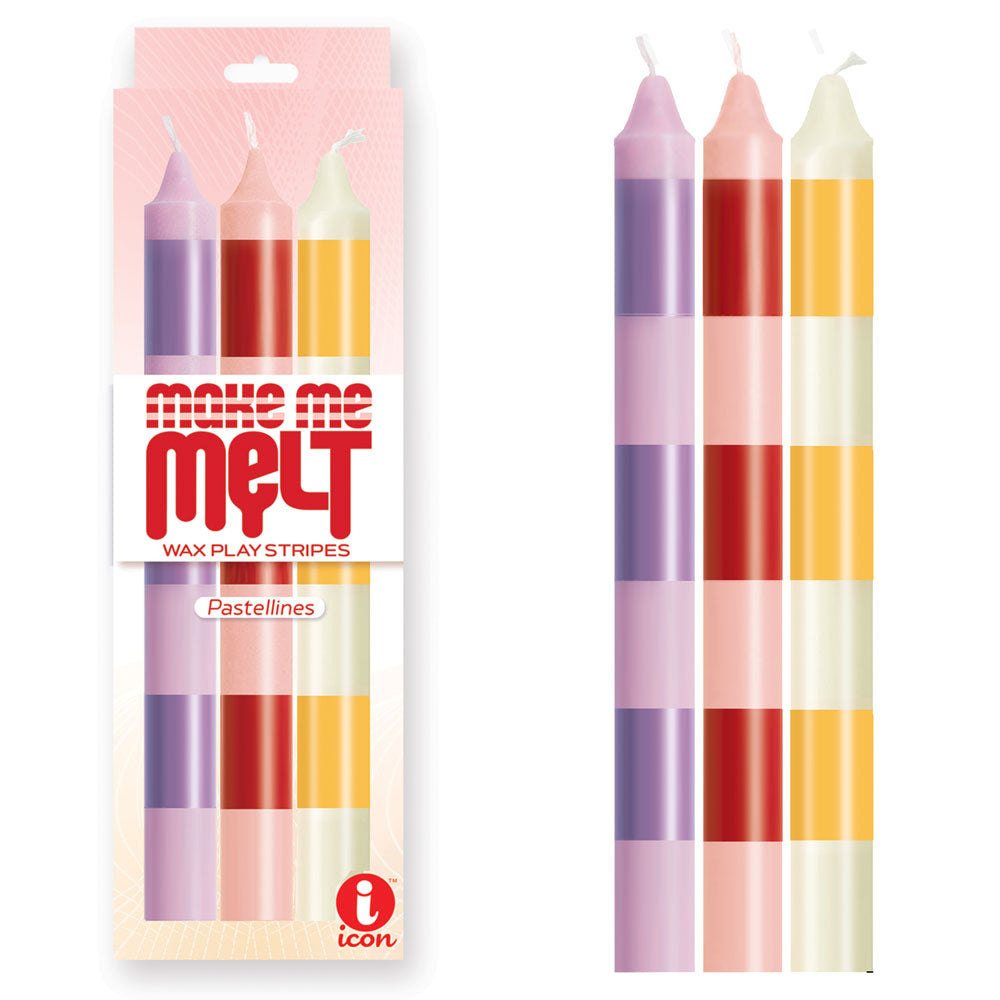 Icon Brands The 9s Make Me Melt Drip Candle 3 Pack Icon Brands Main image