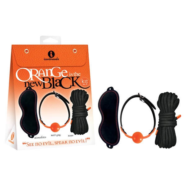 Orange Is The New Black Kit #2 See No Evil, Speak No Evil! Bondage Kit 3 Piece Set Icon Brands Main image
