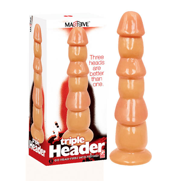 Icon Brands Massive Triple Header 3 Dick Head Dildo Icon Brands Main image