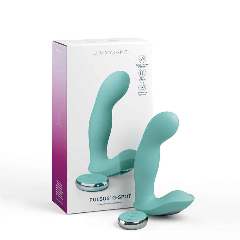 JimmyJane Pulsus G Spot USB Rechargeable Vibrator With Wireless Remote 15cm JimmyJane Main image