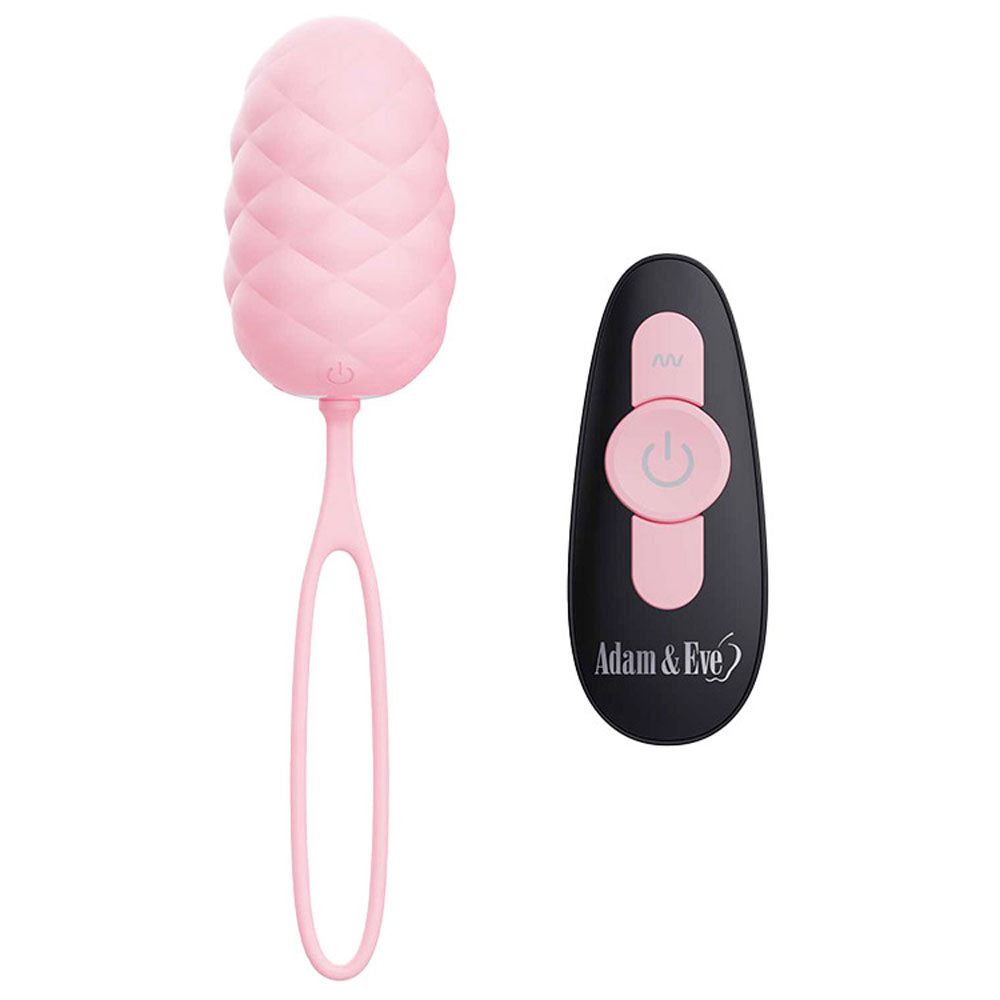Adam & Eve PILLOW TALK EGG USB Rechargeable Vibrating Egg Vibrator With Wireless Remote Control Adam & Eve Main image