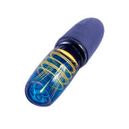 Adam & Eve ADAMS MAGNA MISSILE USB Rechargeable Thrusting & Spinning Auto Stroker Blue Adam & Eve