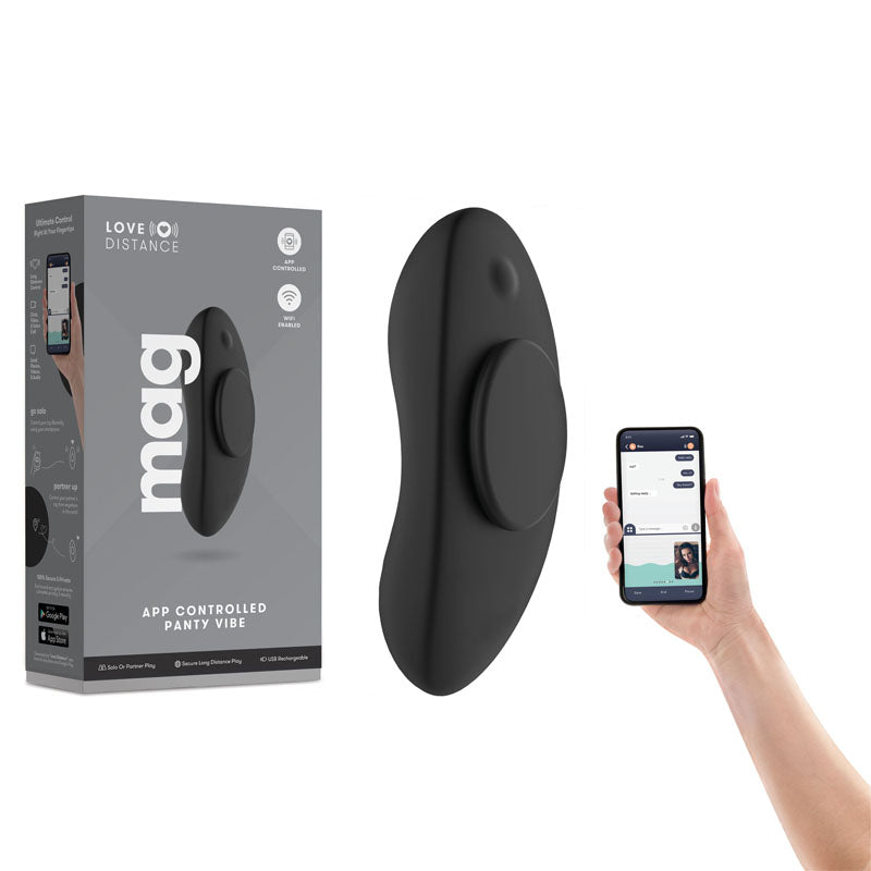Xgen Products Love Distance MAG Rechargeable Panty Vibrator With App Control Xgen Products