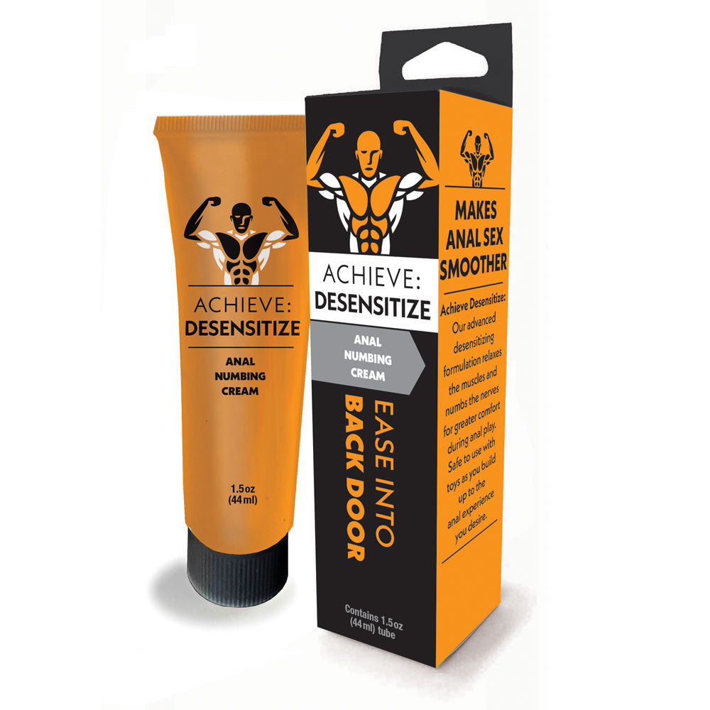 Little Genie Achieve Desensitize Anal Numbing Cream 44ml Tube Little Genie