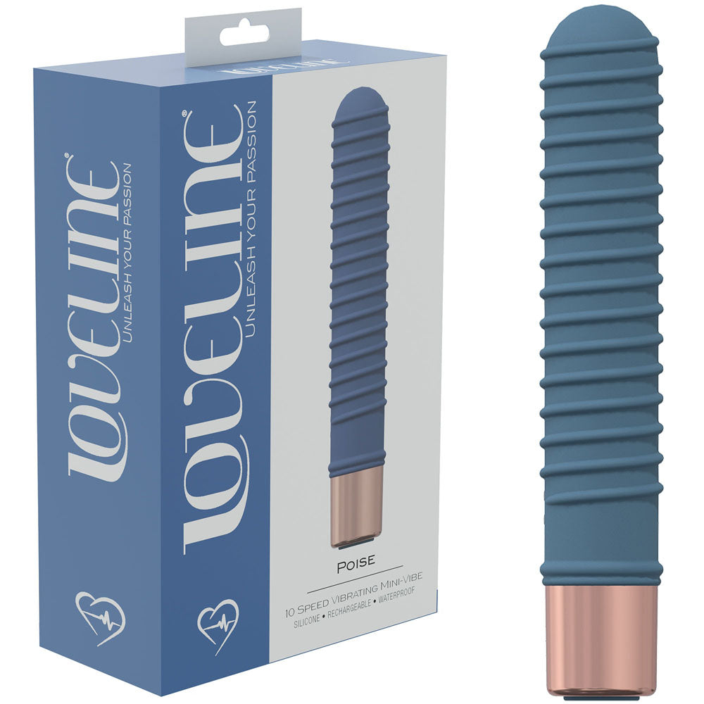Shots Toys LOVELINE Poise USB Rechargeable Vibrator 14.5cm Shots Toys