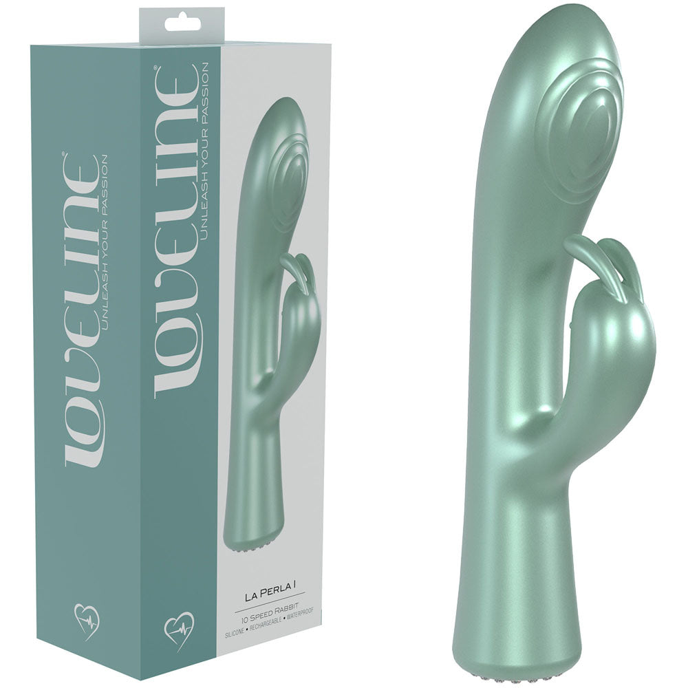 Shots Toys LOVELINE La Perla I USB Rechargeable Rabbit Vibrator 19.2cm Shots Toys Main image