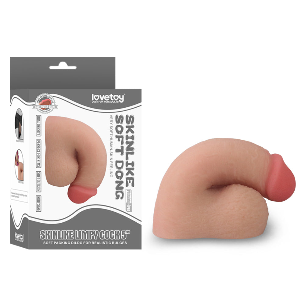Lovetoy Skinlike Limpy Cock Packer 5 Inch Flesh Lovetoy Main image
