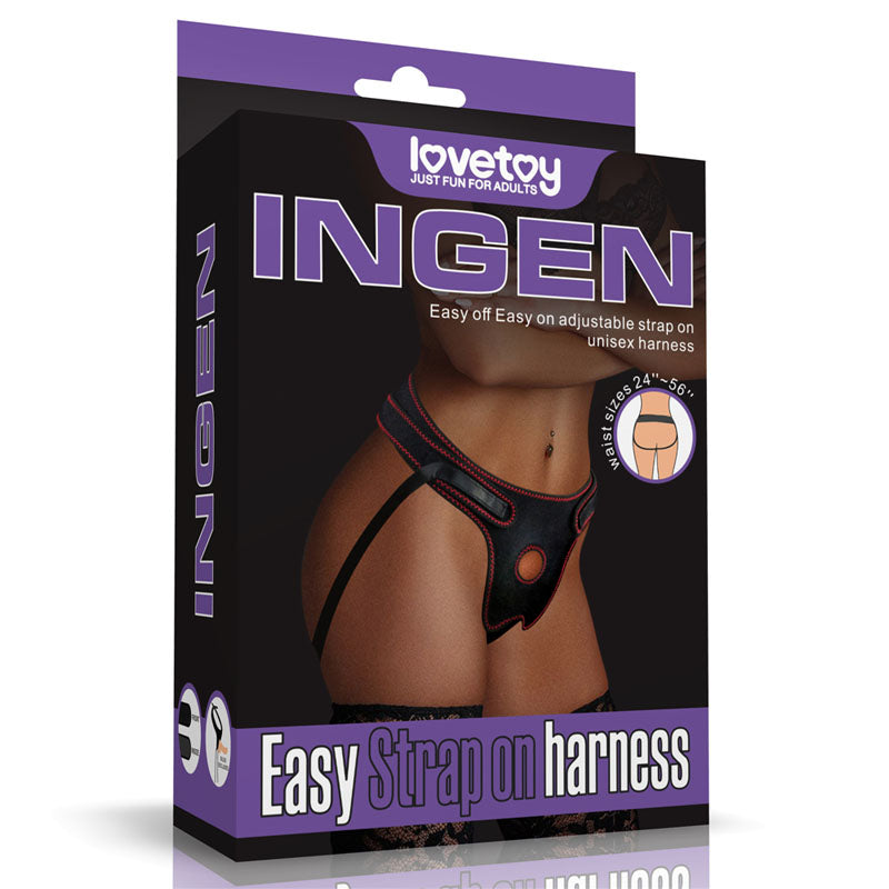 Lovetoy Ingen Easy Adjustable Strap On Harness - No Probe Included Lovetoy Main image