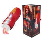 Shots Toys MASTURS Solara USB Rechargeable Vibrating Thrusting & Heating Auto Stroker With Augmented Reality Shots Toys