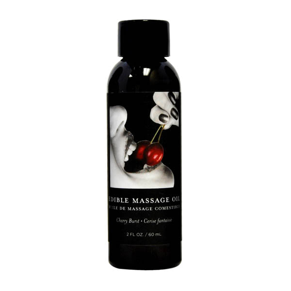 Earthly Body Flavoured Edible Massage Oil 59ml Bottle Earthly Body Main image