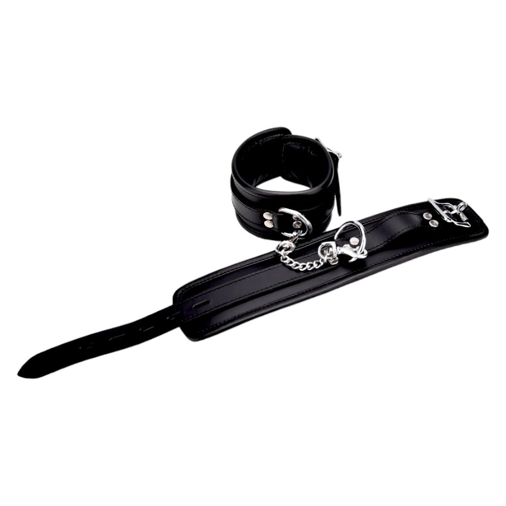 Bound Leather Wrist Restraints Main image