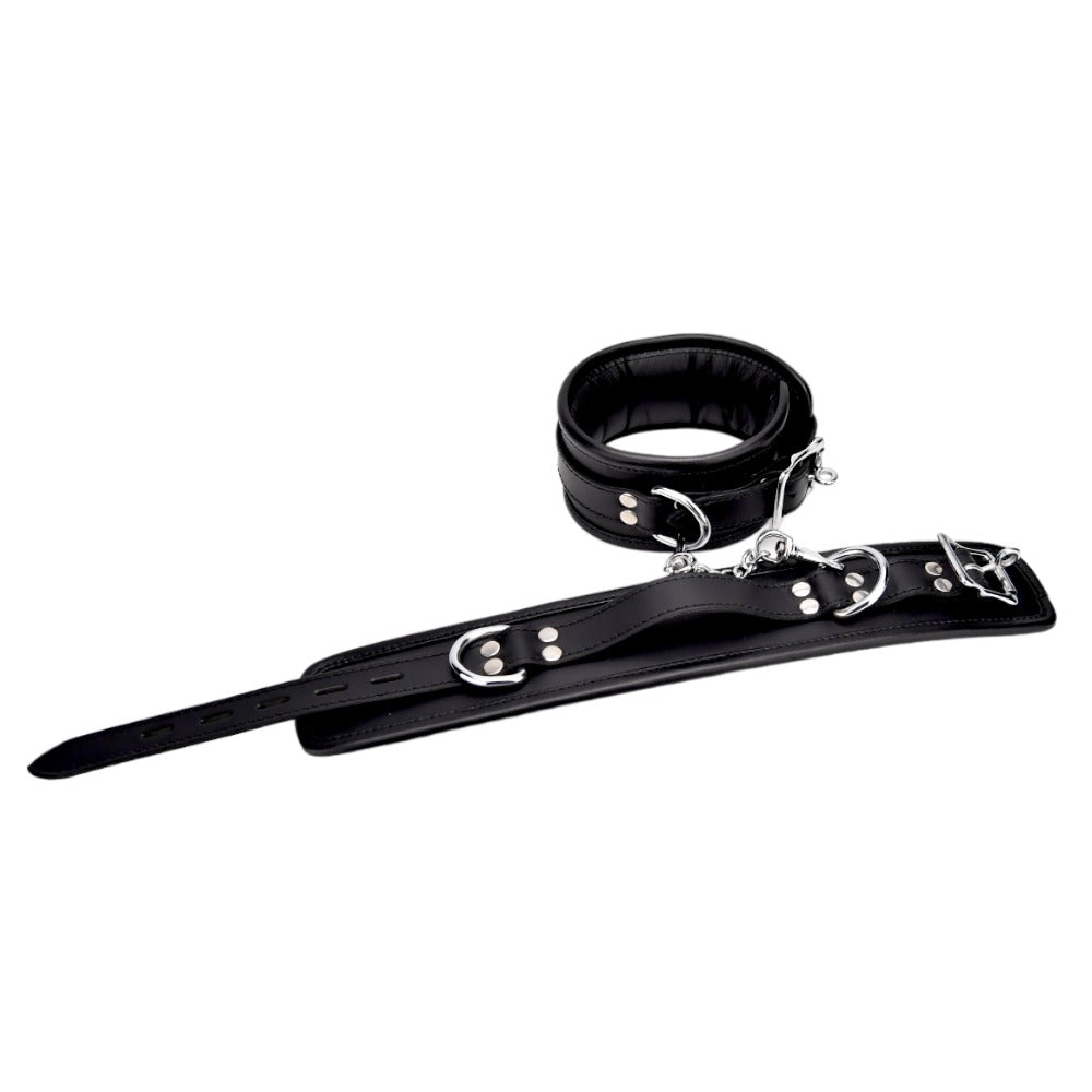 Bound Leather Ankle Restraints Main image