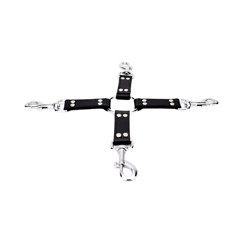 Bound Leather 4 Way Hog Tie Restraint Main image