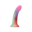 Mina Iridescent Silicone Dildo With Suction Cup Base