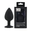Toosh Black Silicone Butt Plug