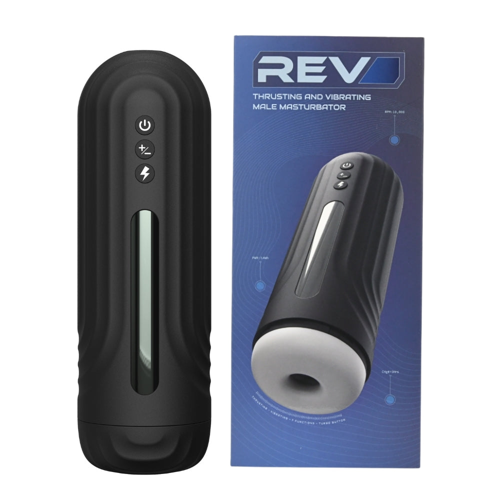 Rev Thrusting and Vibrating Male Masturbator Main image
