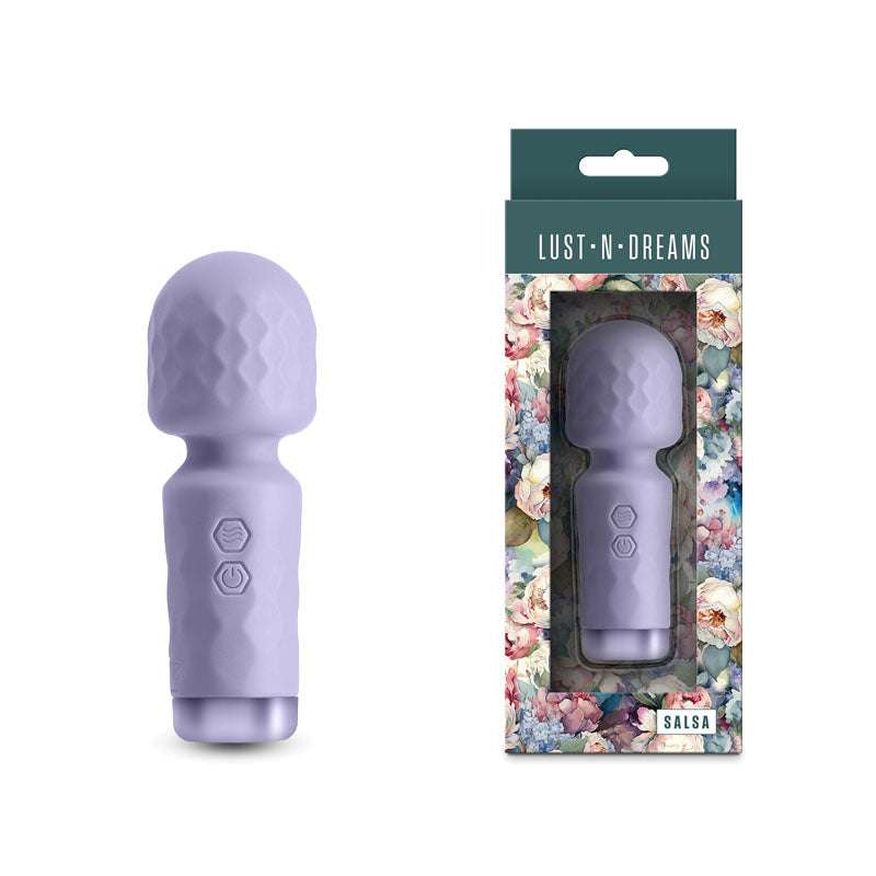 NS Novelties Lust N Dreams Salsa USB Rechargeable Mini Massage Wand 11.5cm NS Novelties Main image