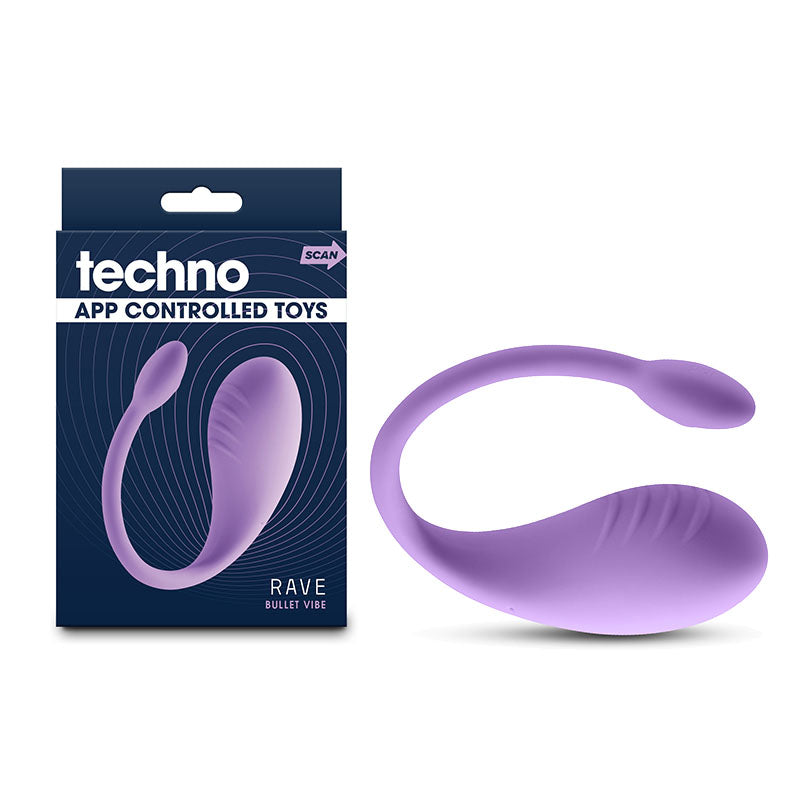 NS Novelties Techno Rave USB Rechargeable Vibrator With App Control NS Novelties Main image