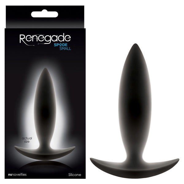 NS Novelties Renegade Spades Small Butt Plug 4 Inch NS Novelties Main image