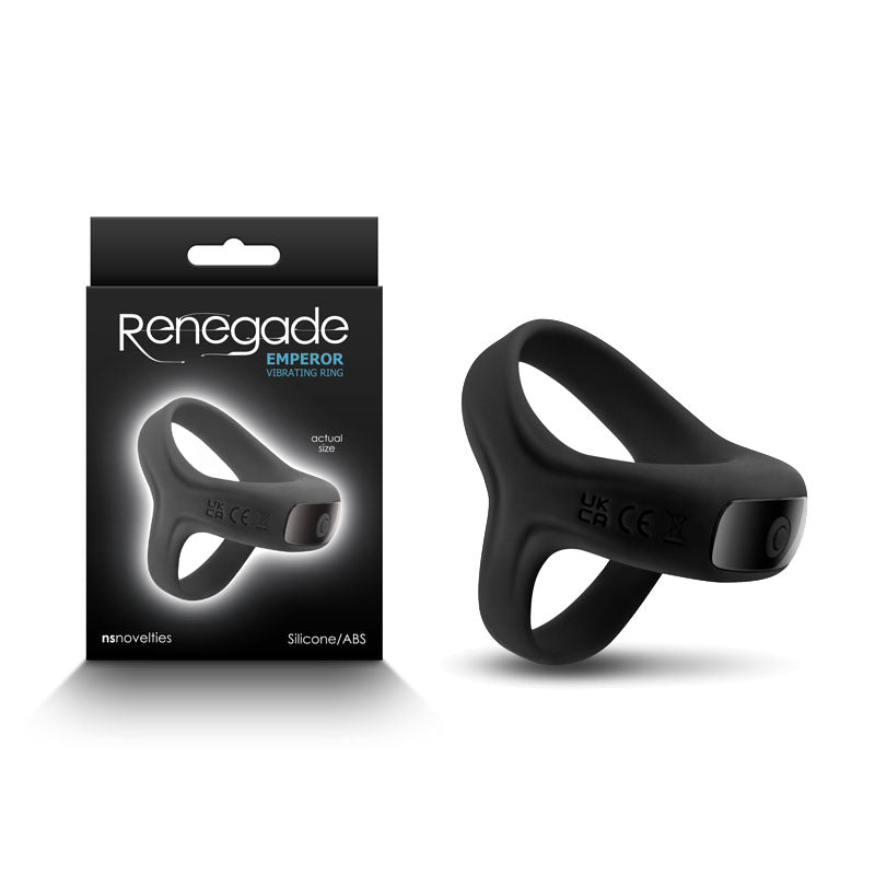 NS Novelties Renegade Emperor USB Rechargeable Vibrating Cock & Ball Rings NS Novelties Main image