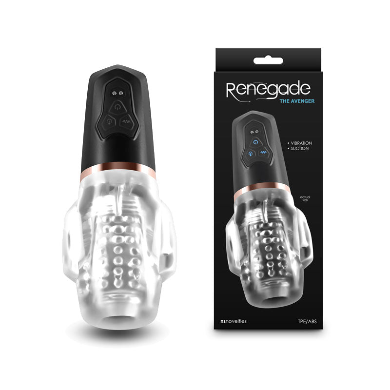 NS Novelties Renegade Avenger USB Rechargeable Sucking Masturbator NS Novelties