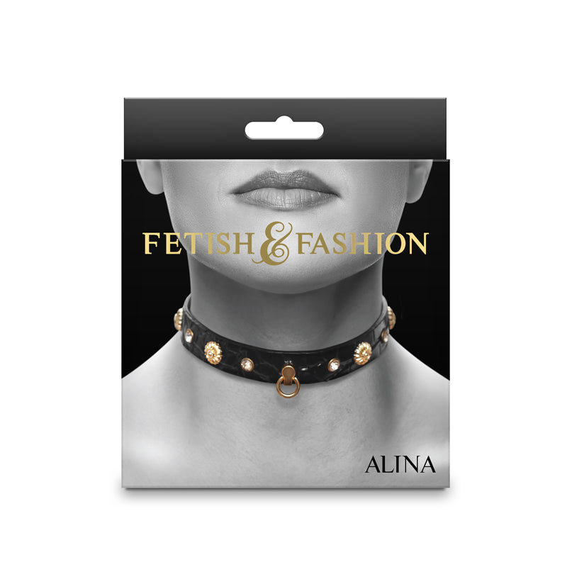 Fetish & Fashion Alina Collar Black NS Novelties Main image