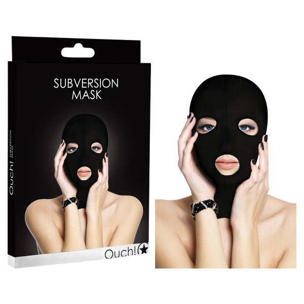 Shots Toys Ouch Subversion Hood Mask Shots Toys Main image