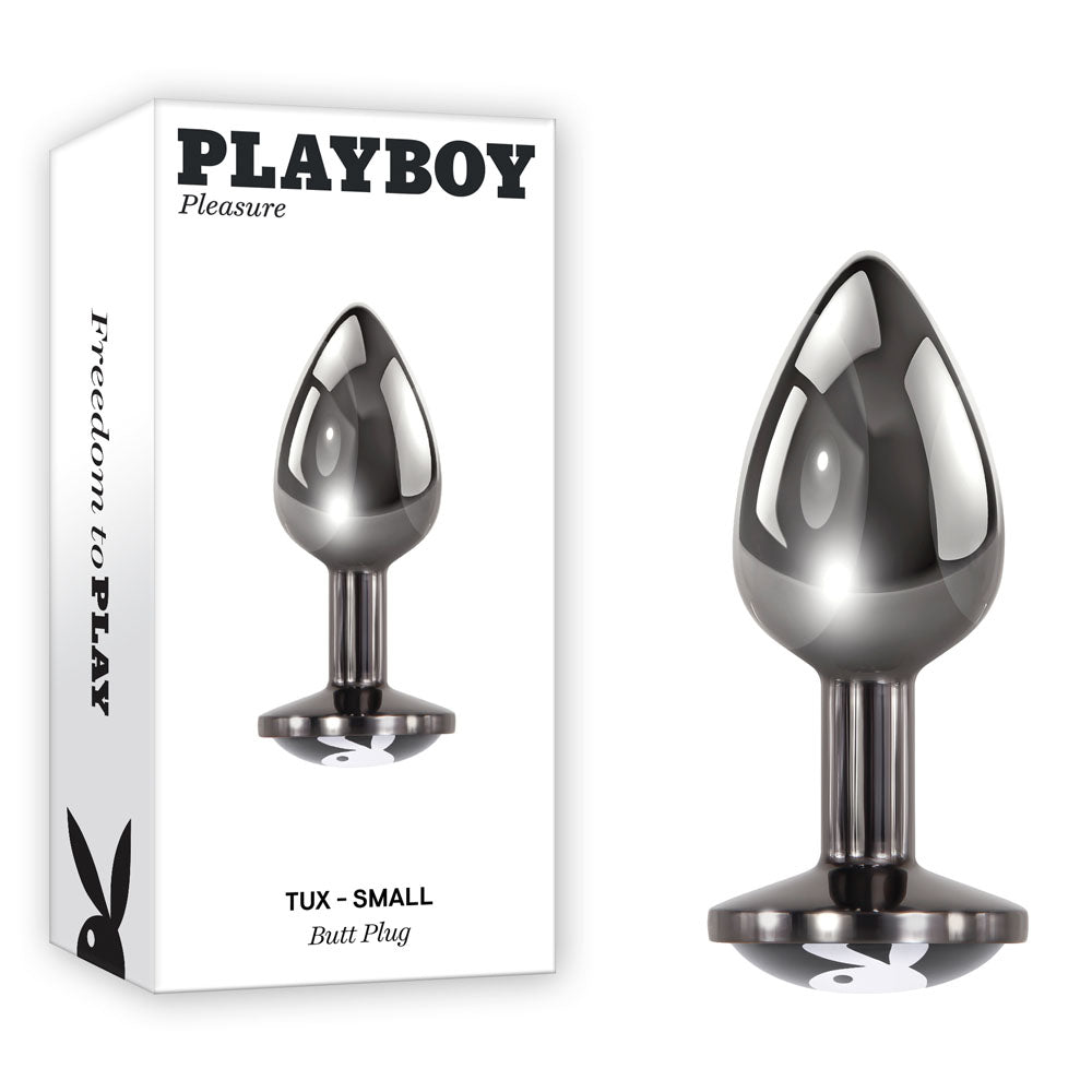 Playboy Pleasure TUX Butt Plug Metal 7.4cm Small Secondary image