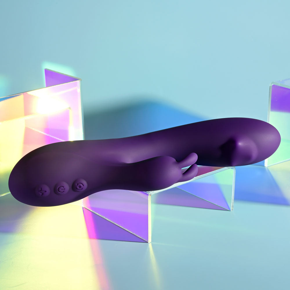 Playboy Pleasure ON REPEAT USB Rechargeable Rabbit Vibrator 19.7cm Playboy Pleasure