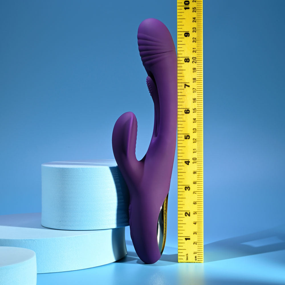 Playboy Pleasure THE THRILL USB Rechargeable Rabbit Vibrator 24.4cm Playboy Pleasure