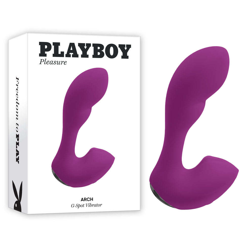 Playboy Pleasure ARCH USB Rechargeable G Spot Vibrator 14.1cm Playboy Pleasure Main image