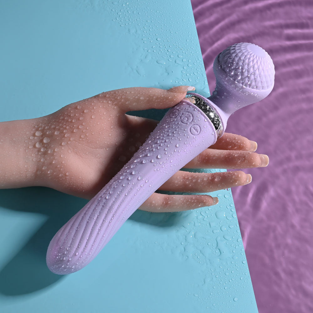 Playboy Pleasure VIBRATO USB Rechargeable Massage Wand 24cm Playboy Pleasure