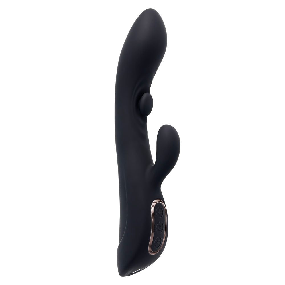 Playboy Pleasure THATS THE SPOT USB Rechargeable Rabbit Vibrator With GSpot Tapper Secondary image