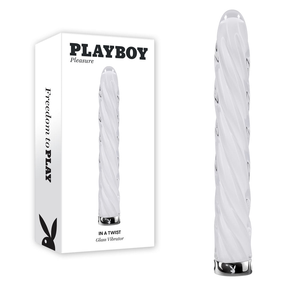 Playboy Pleasure IN A TWIST USB Rechargeable Vibrator Playboy Pleasure Main image