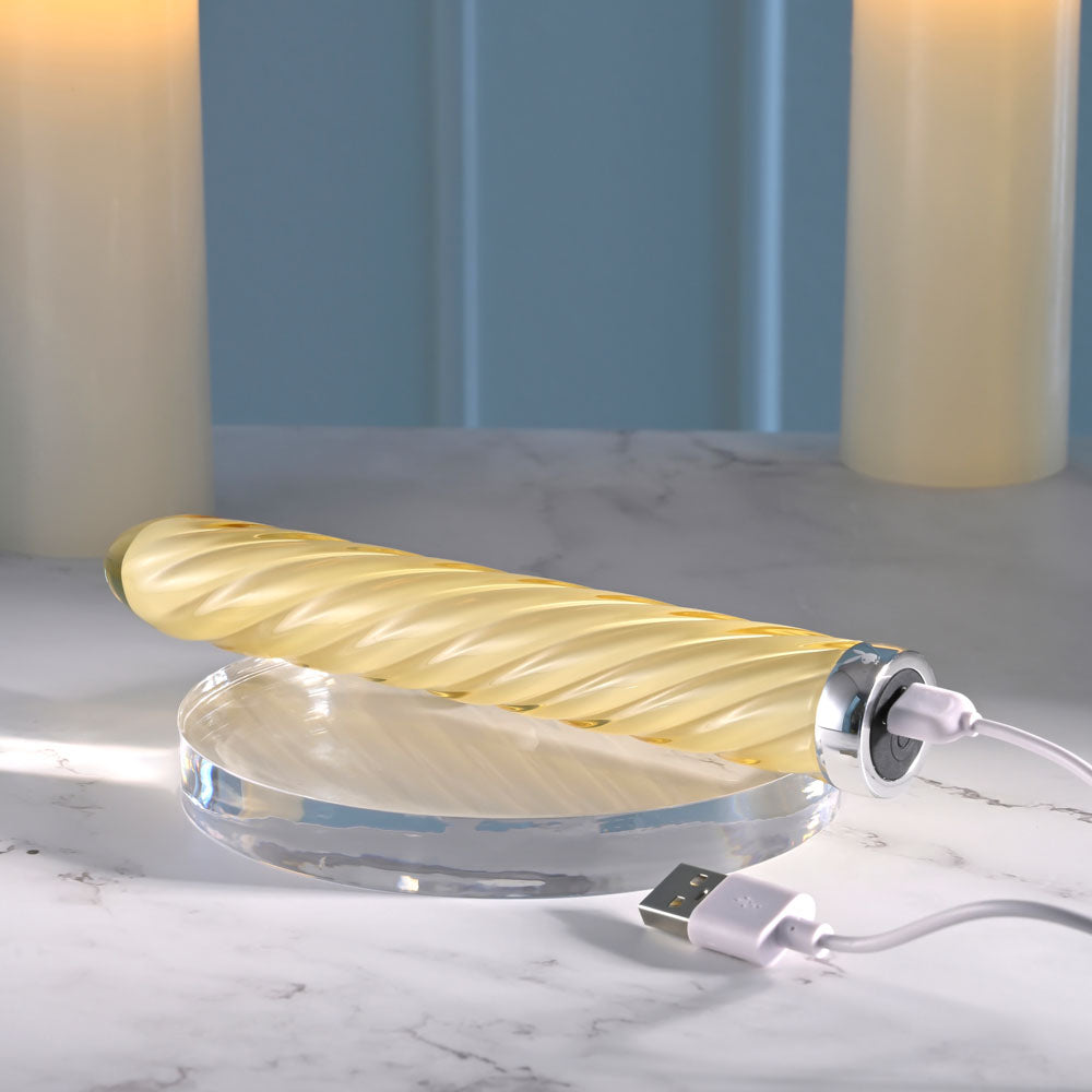 Playboy Pleasure TWIST OF FATE USB Rechargeable Vibrator Playboy Pleasure