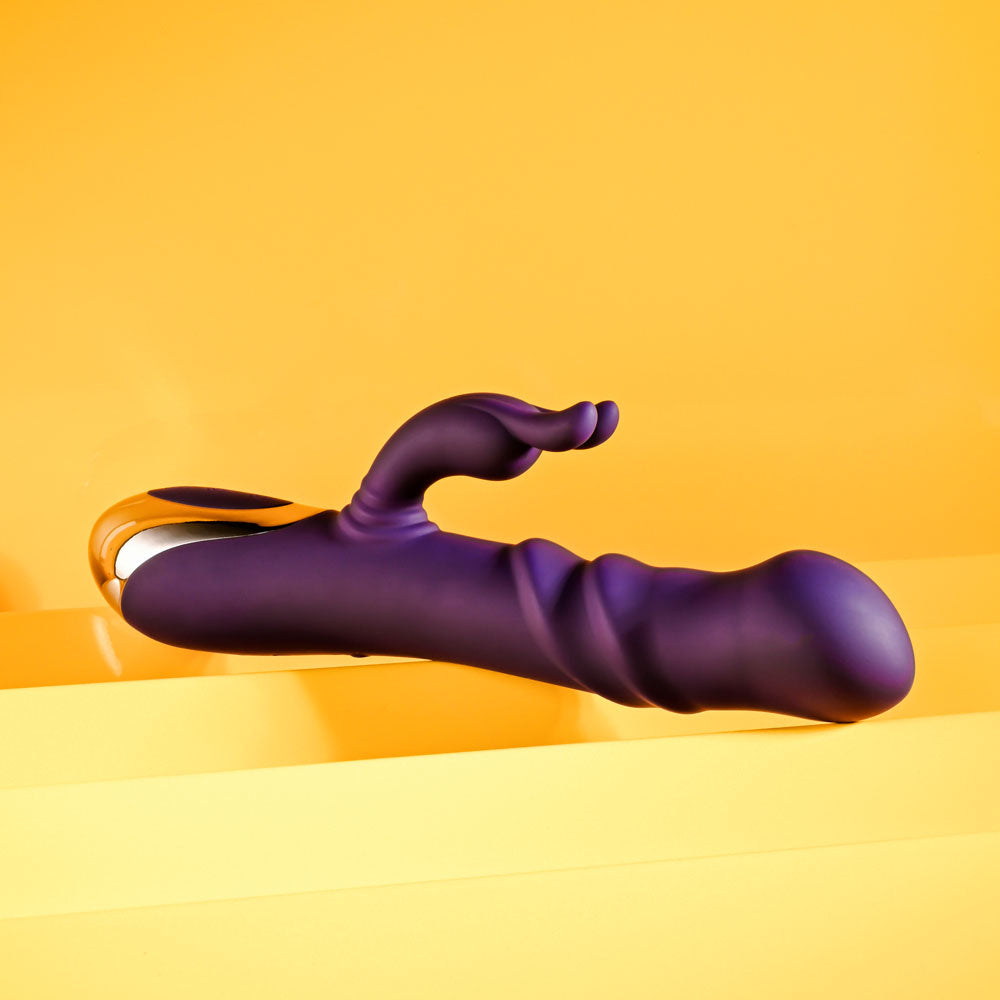 Playboy Pleasure BUNNY PUNCH USB Rechargeable Twirling Rabbit Vibrator Playboy Pleasure